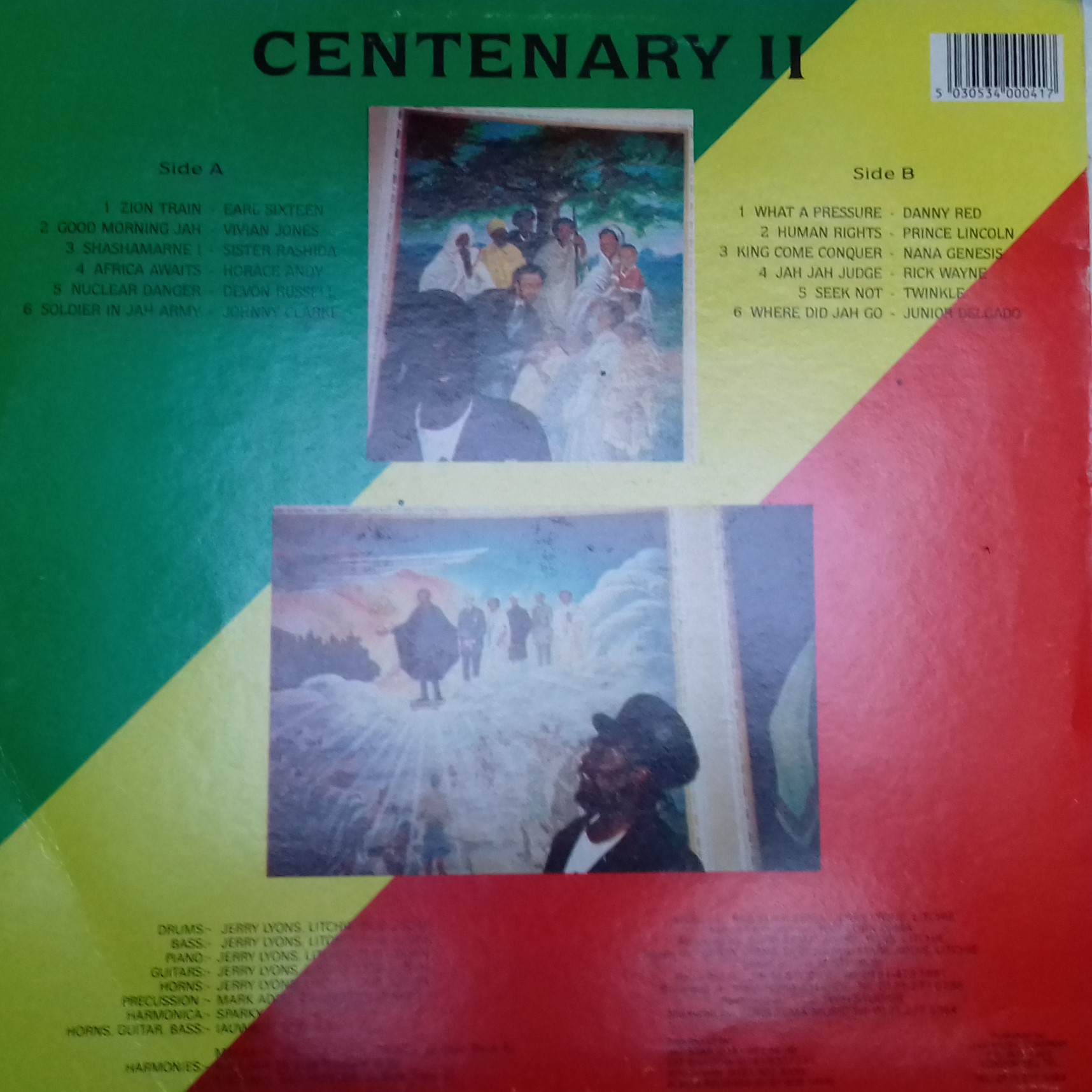 LP CENTENARY VOL: 2 VARIOUS ARTISTS