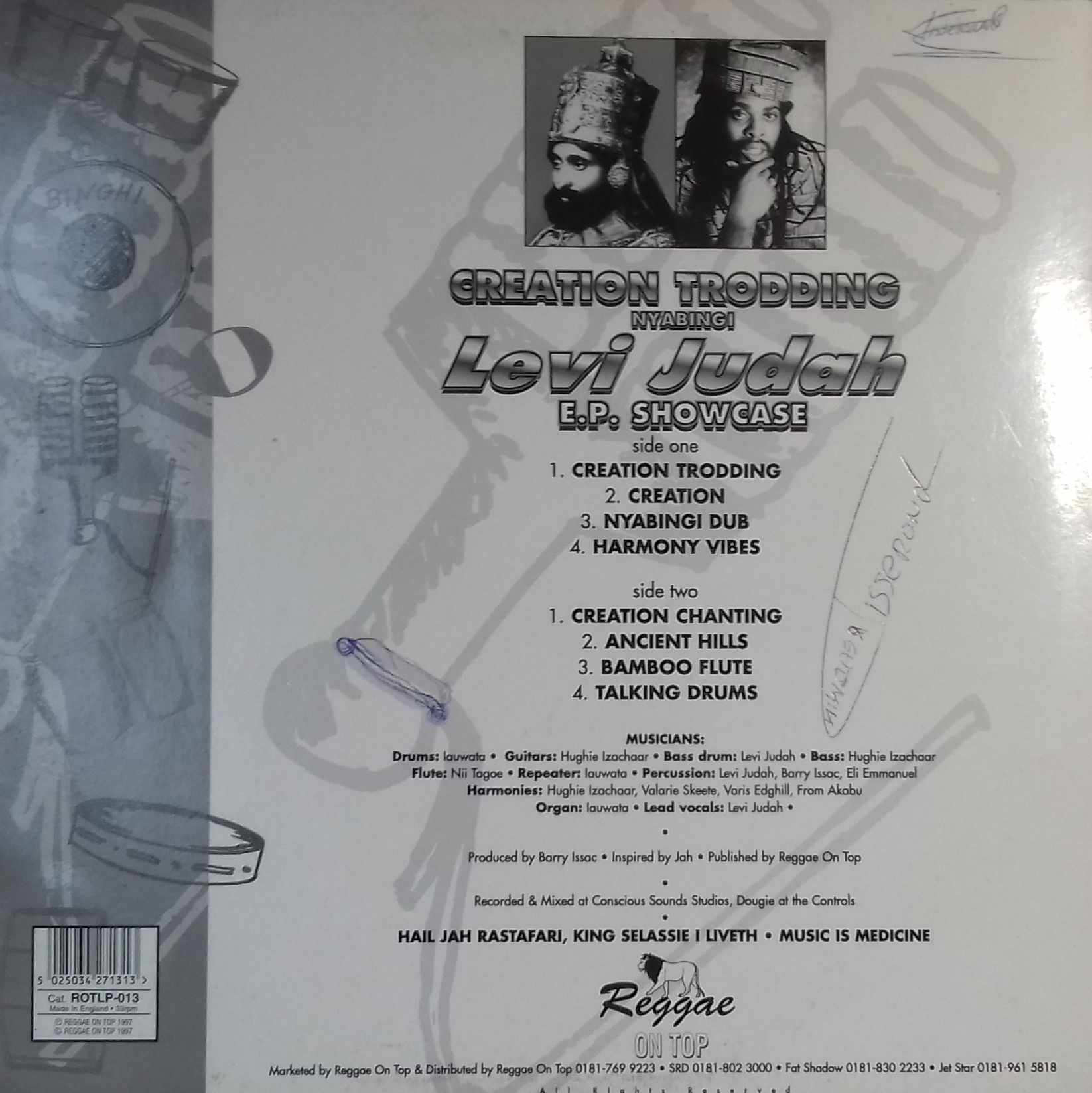 LP LEVI JUDAH - CREATION TRODDING EP