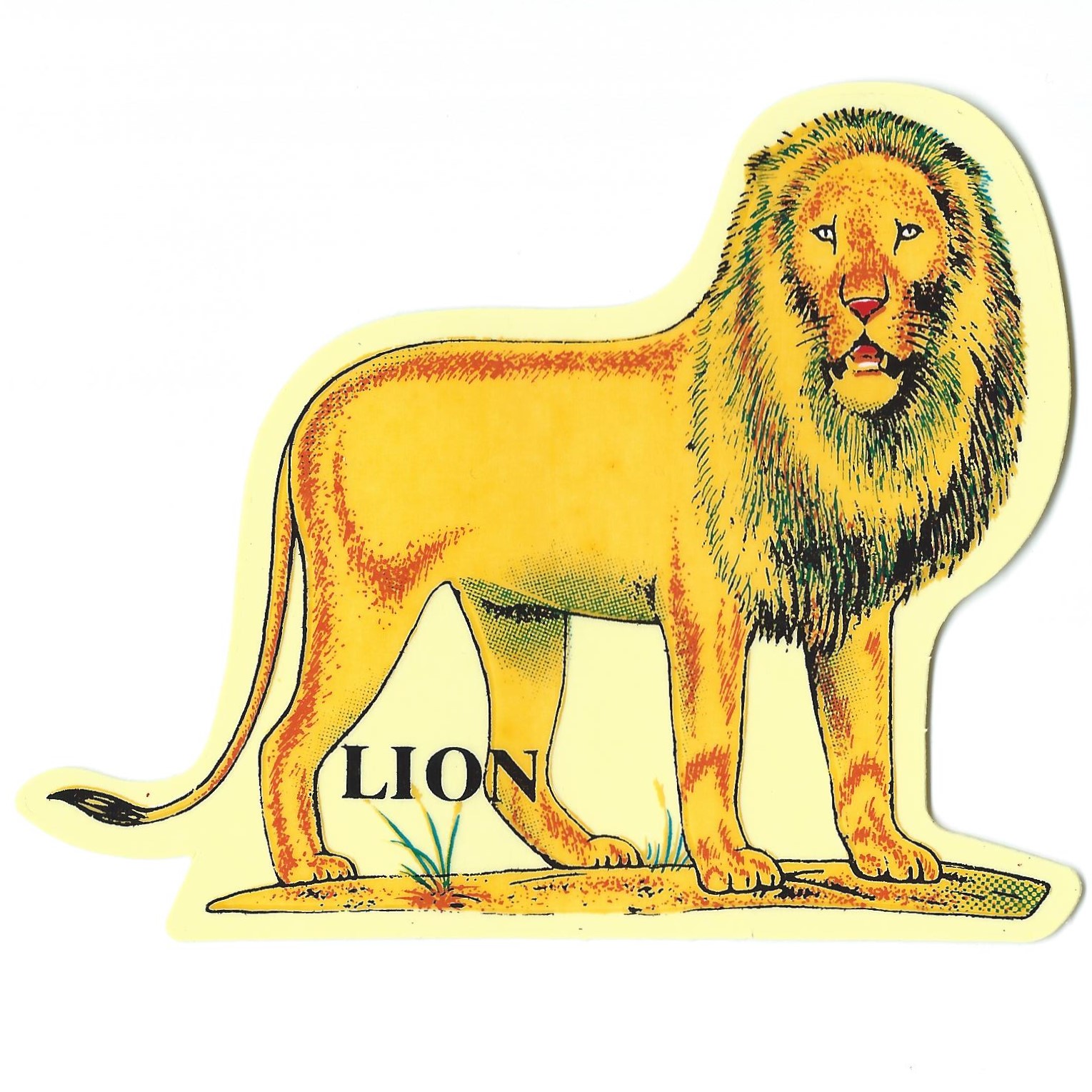 STICKER LION R