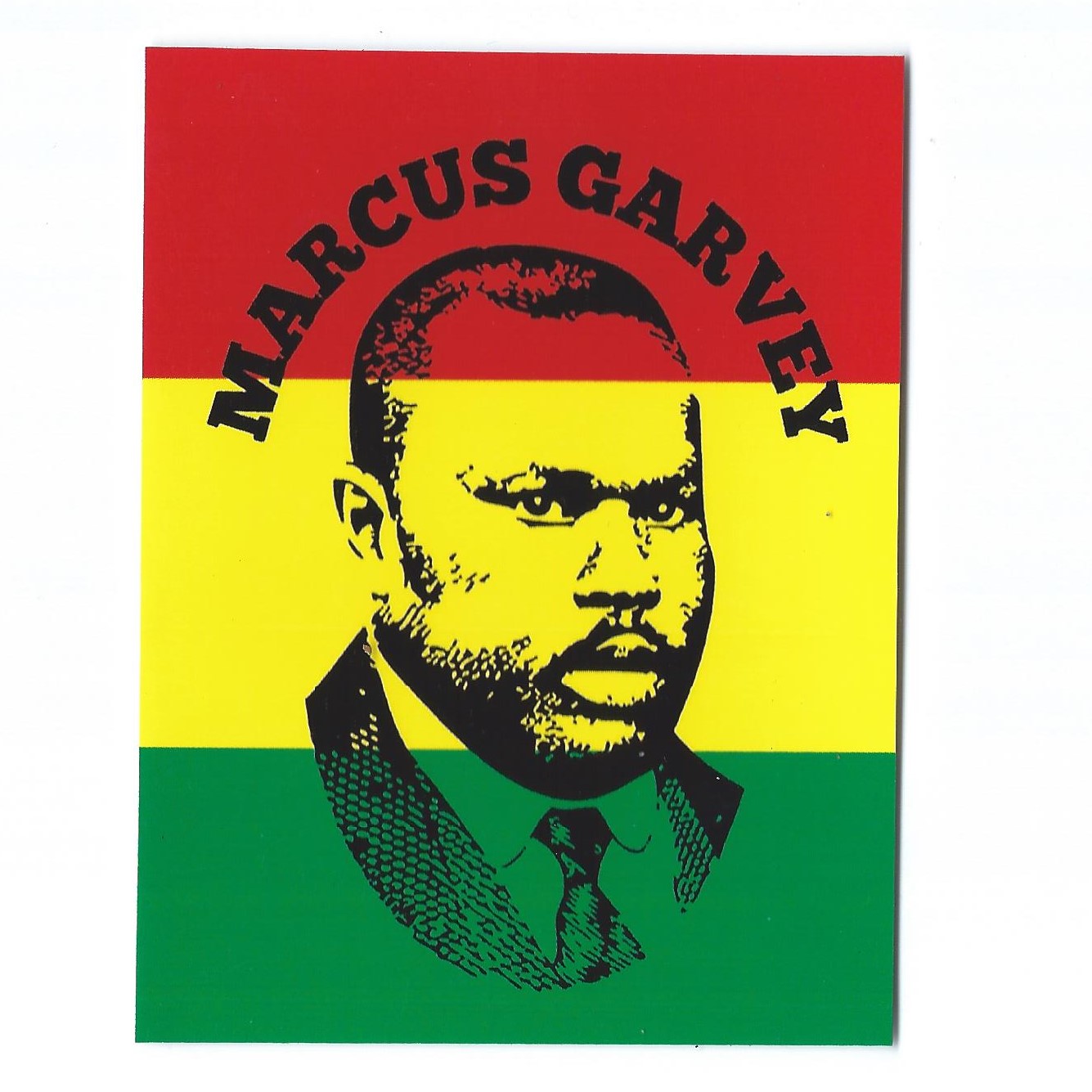 STICKER MARCUS GARVEY