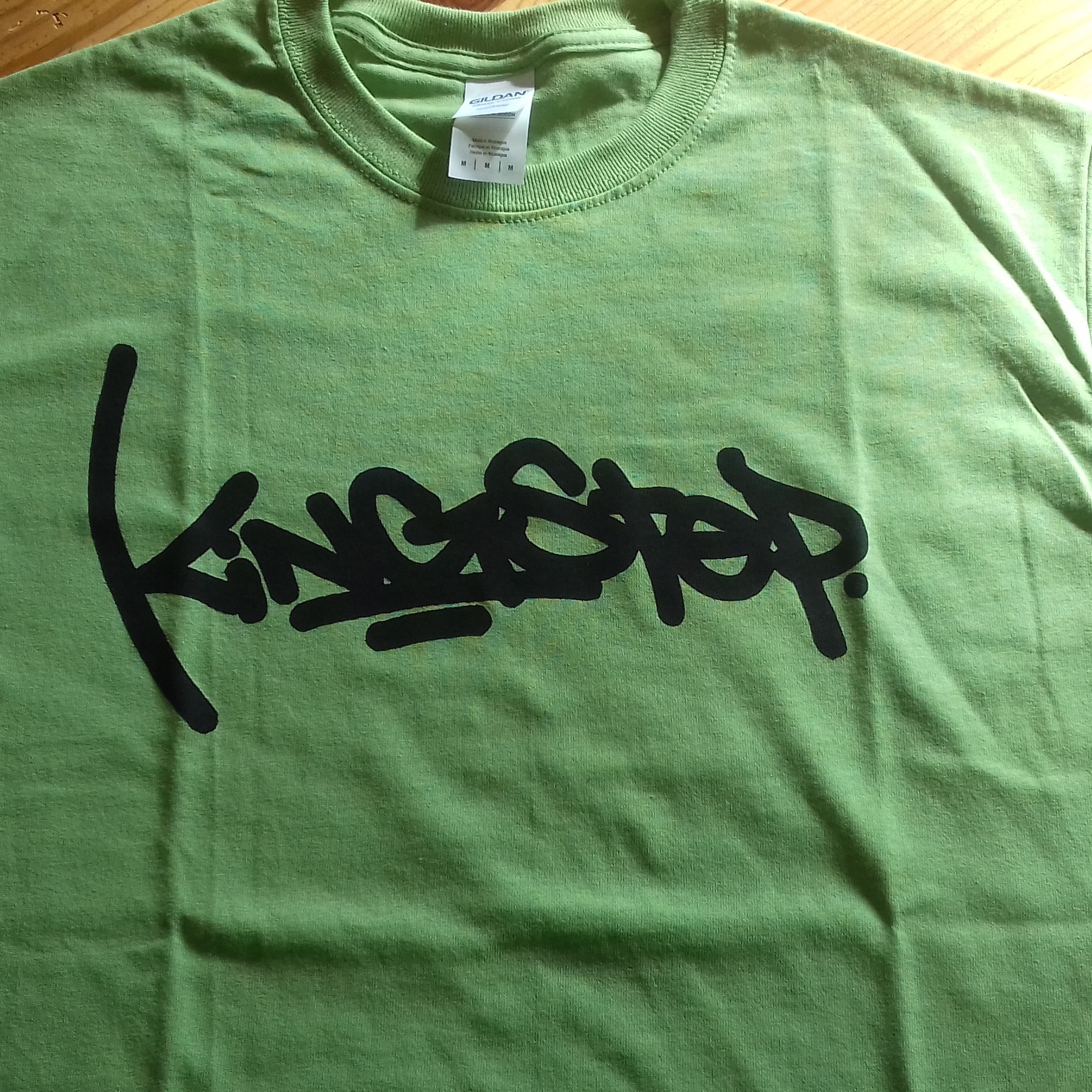 T-SHIRT KINGSTEP GREEN - M