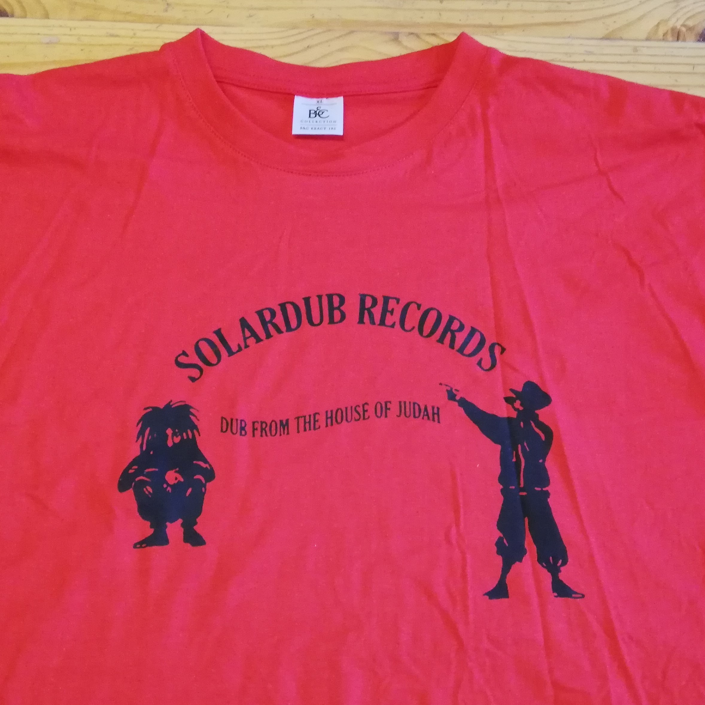 T-SHIRT SOLARDUB RECORDS EXTRA LARGE