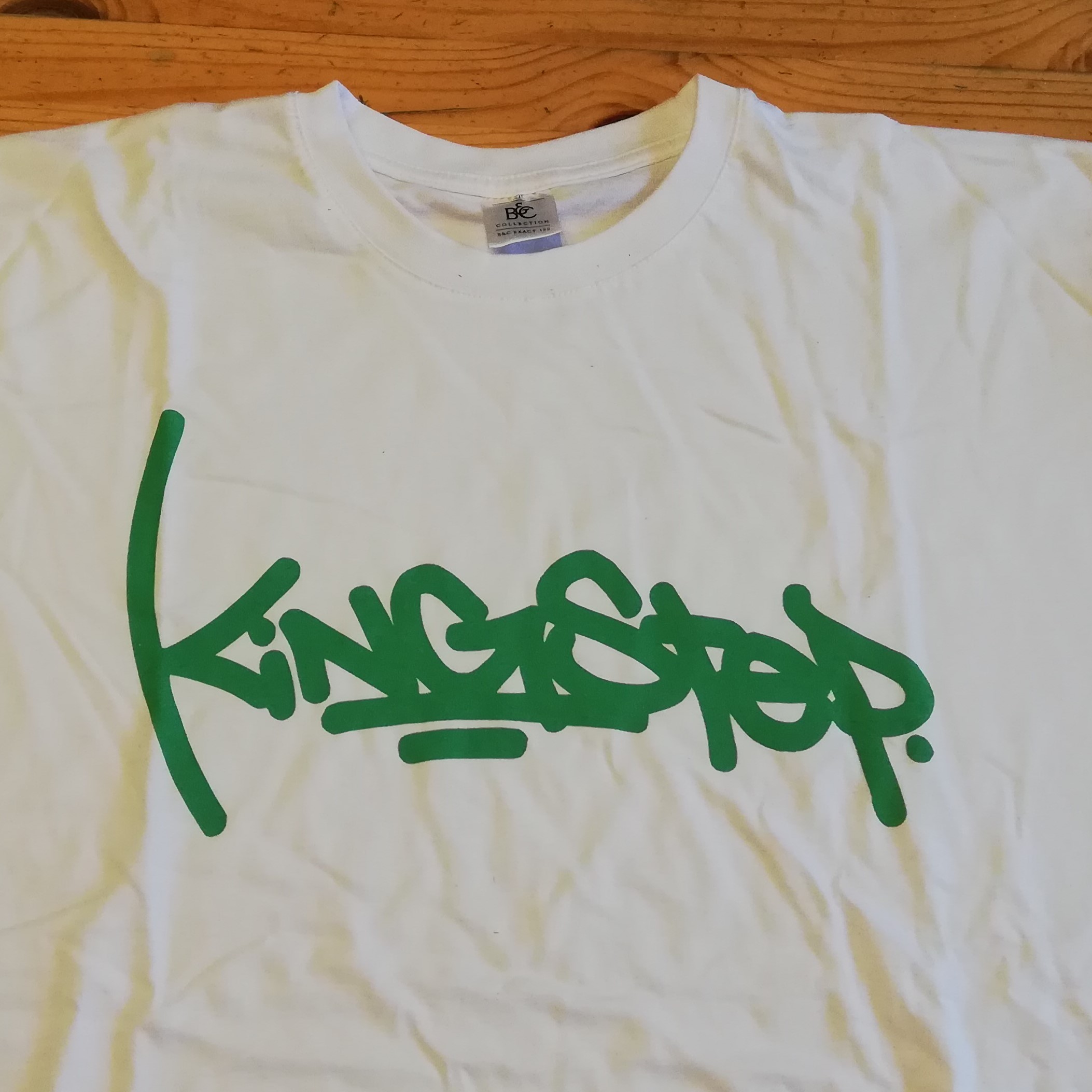 T-SHIRT KINGSTEP MEDIUM WHITE