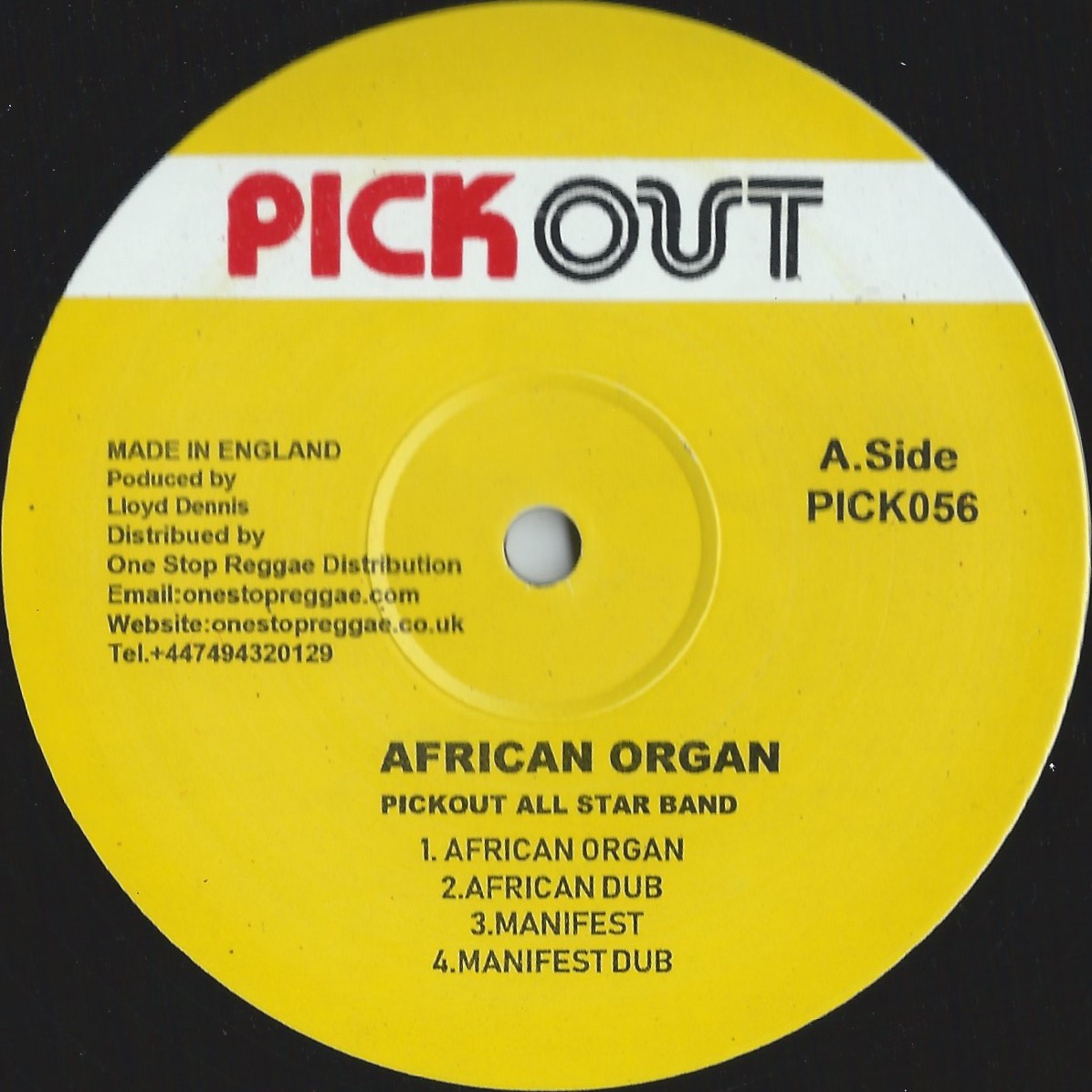 LP PICKOUT ALL STAR BAND - AFRICAN ORGAN