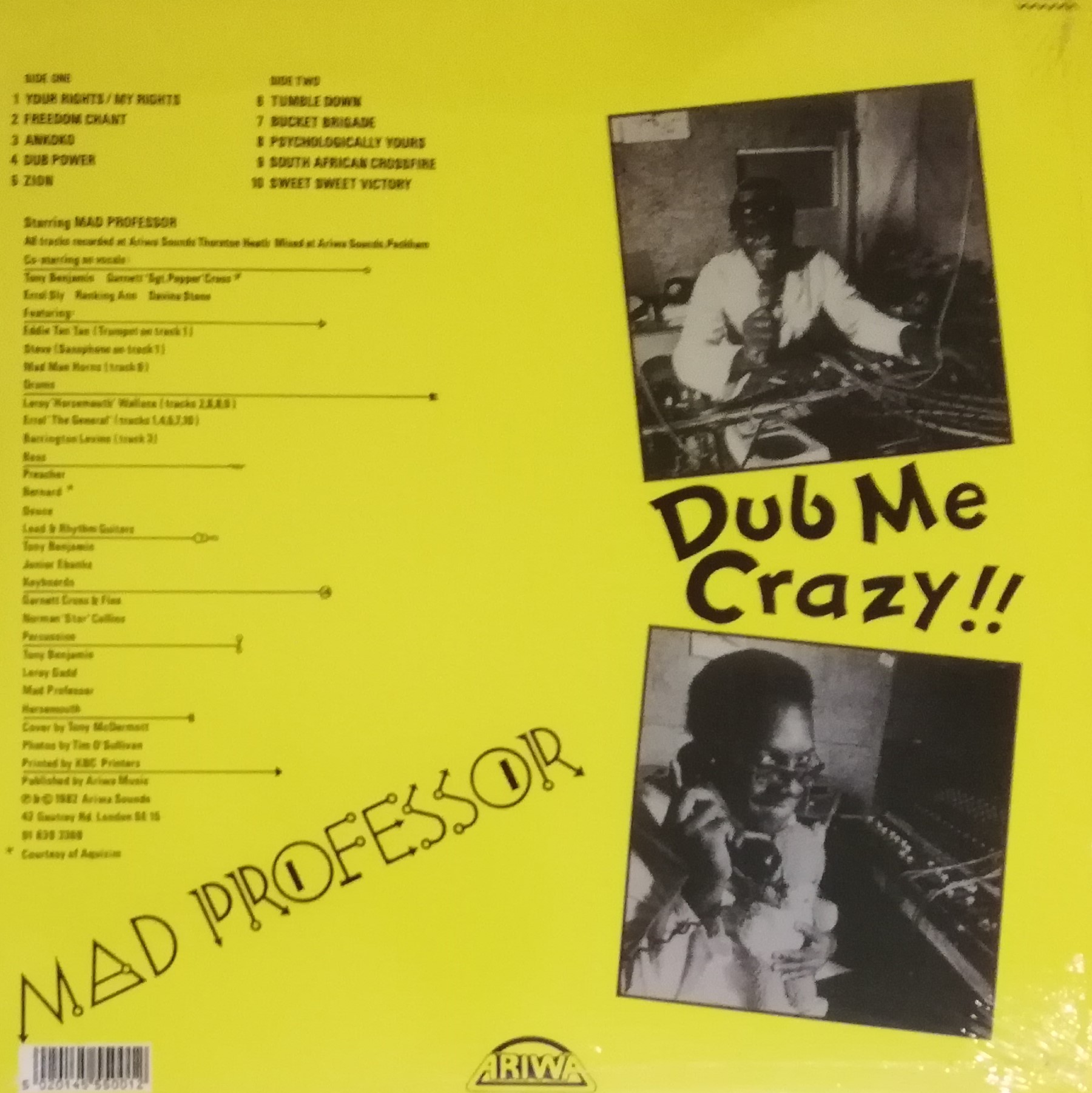 LP MAD PROFESSOR - DUB ME CRAZY