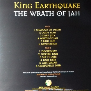 LP KING EARTHQUAKE - THE WRATH OF JAH