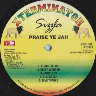 LP SIZZLA - PRAISE YE JAH