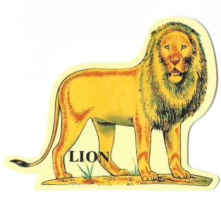 STICKER LION R