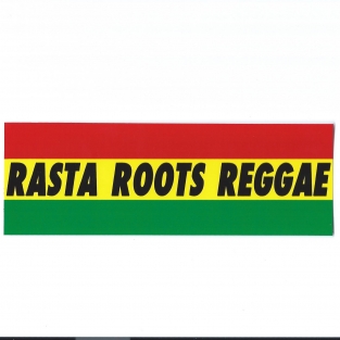 STICKER RASTA ROOTS REGGAE