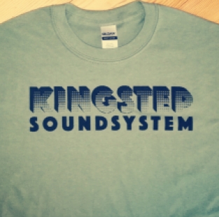 T-SHIRT KINGSTEP SOUNDSYSTEM - BLACK PRINT - EXTRA LARGE